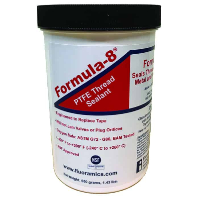 Fluoramics Formula-8 sealants