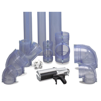 Georg Fischer Contain-It Clear PVC Secondary Containment Piping Systems