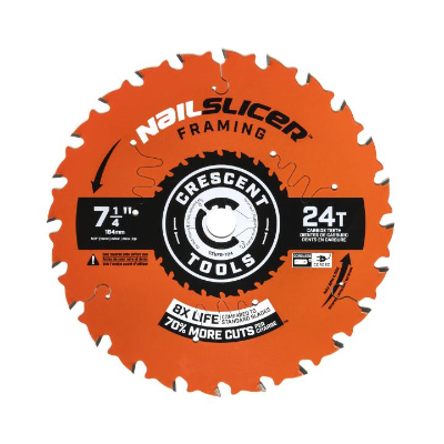 NailSlicer Framing Circular Saw Blade