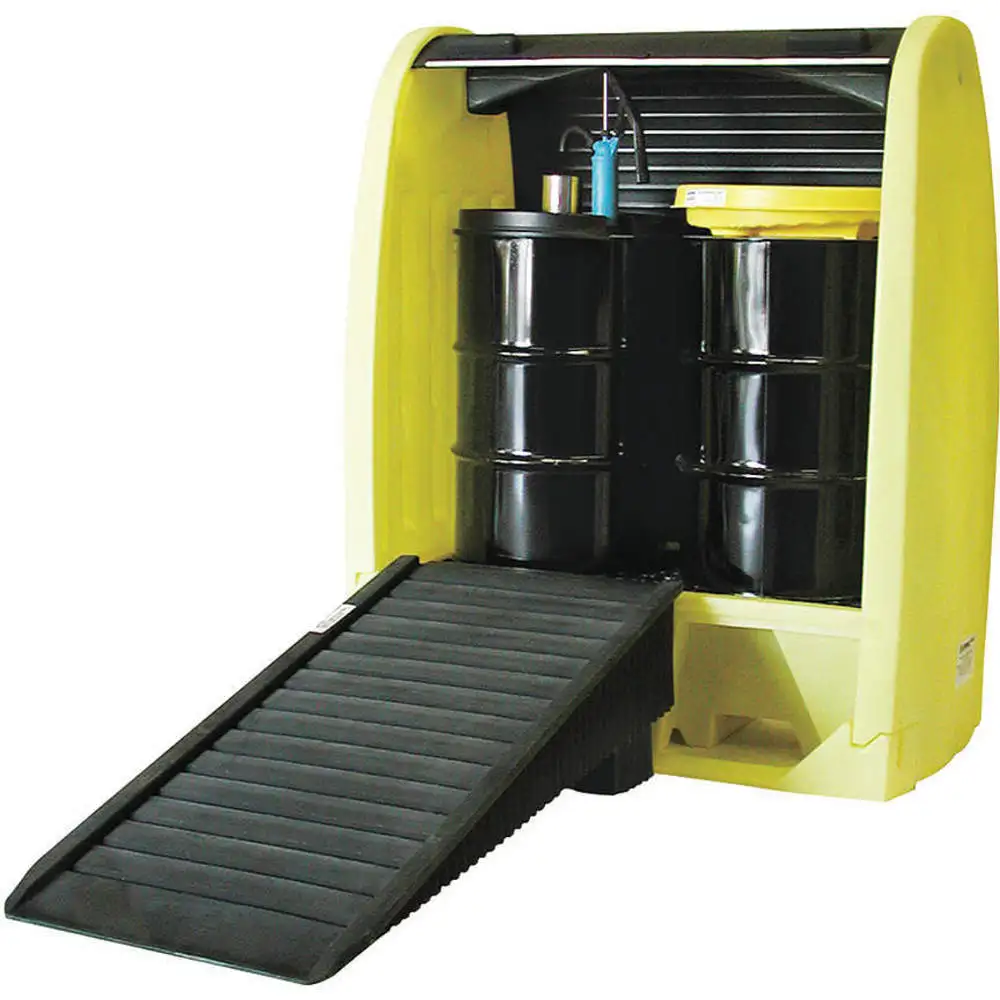 Covered Spill Containment Pallets and Platforms