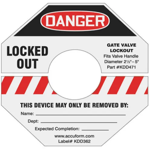 Equipment and Safety Labels
