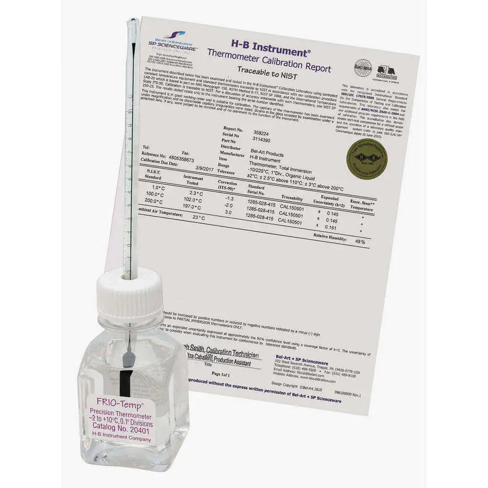 Liquid In Glass Thermometers