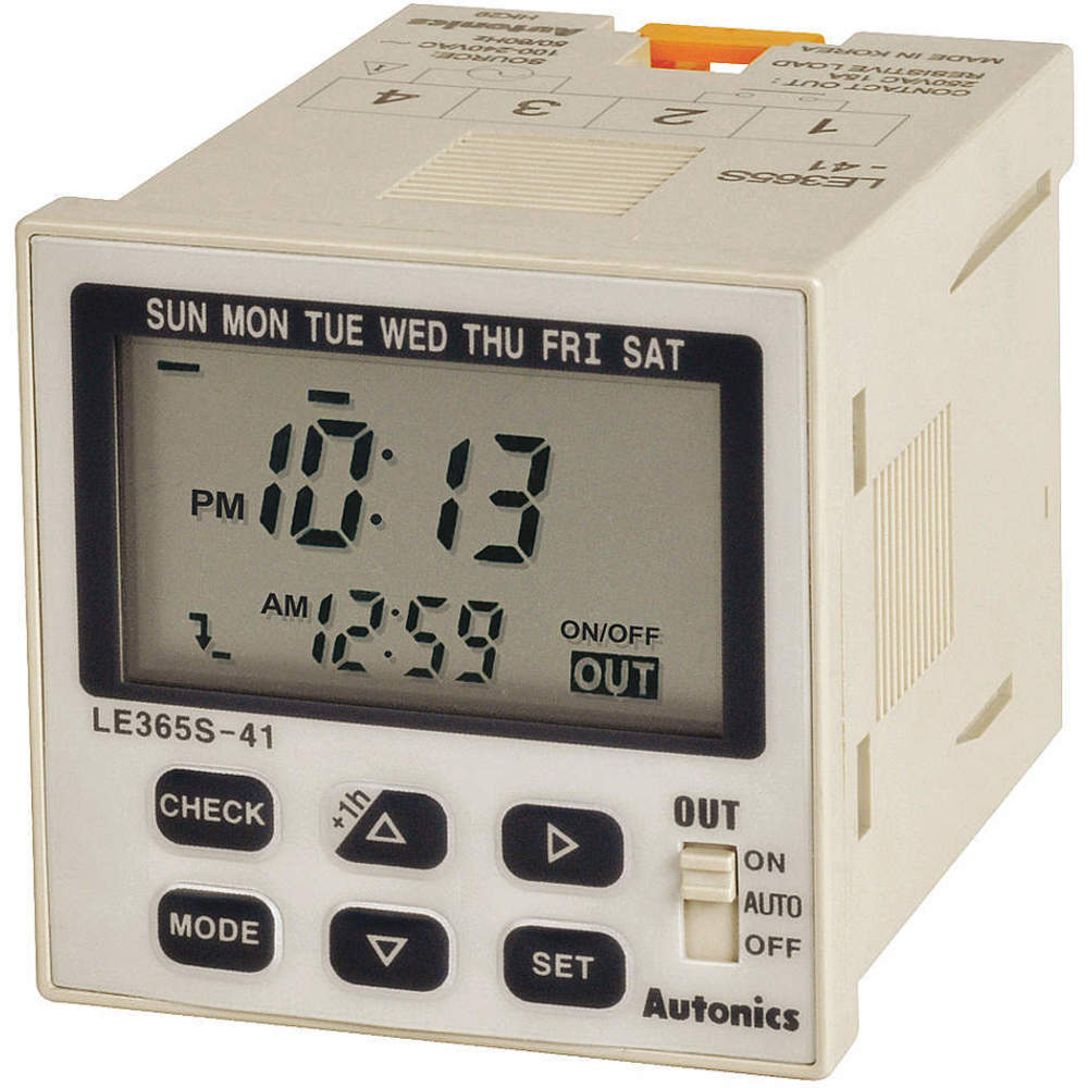 LCD Digital Timer Weekly/Yearly Timer