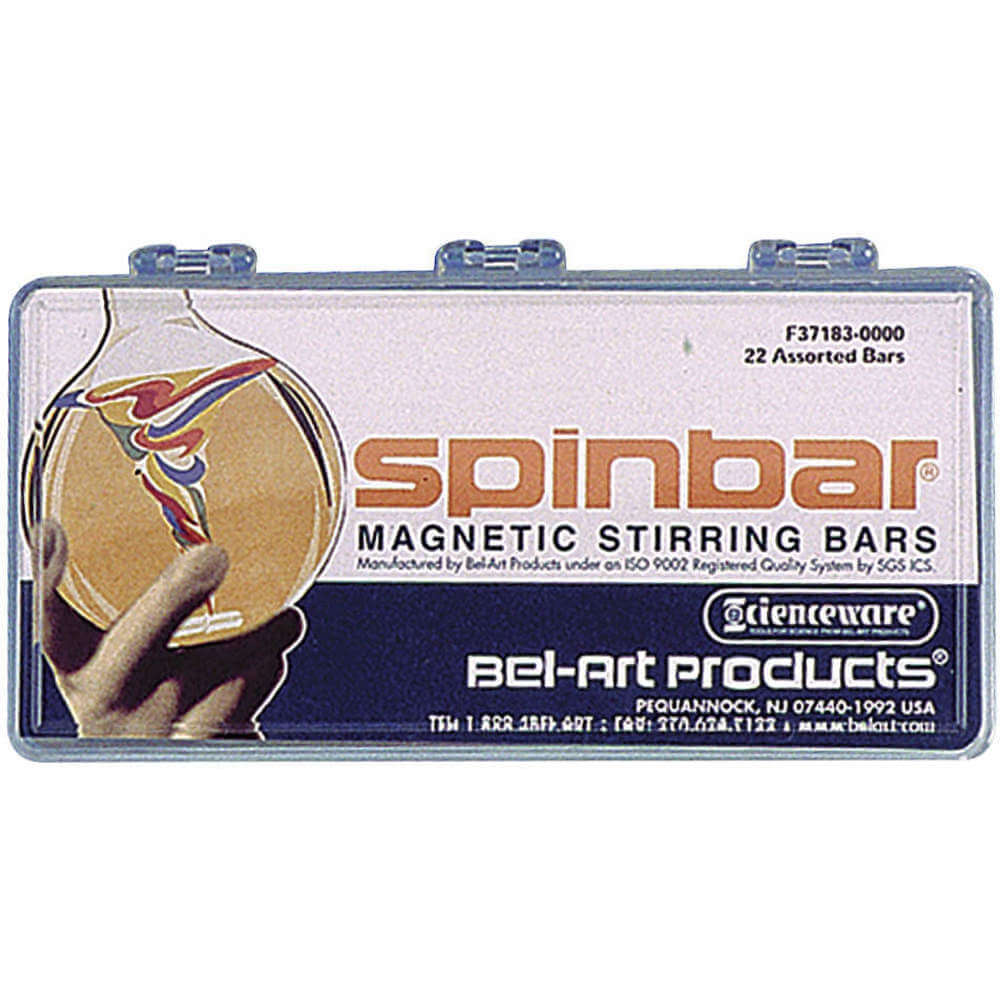 Spinbox Stirring Bar Ptfe Assortment 13/pk
