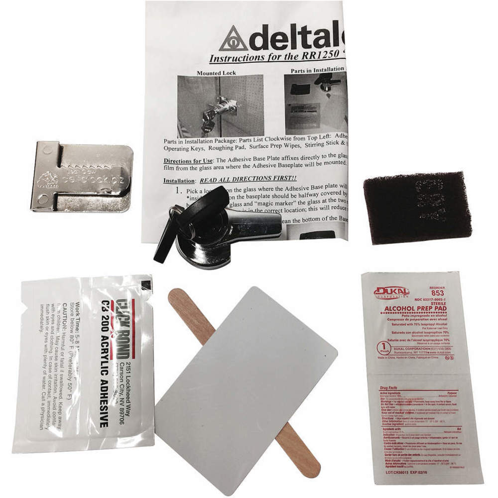Delta Lock Disc Tumbler Ratchet Lock (4 products) Raptor Supplies