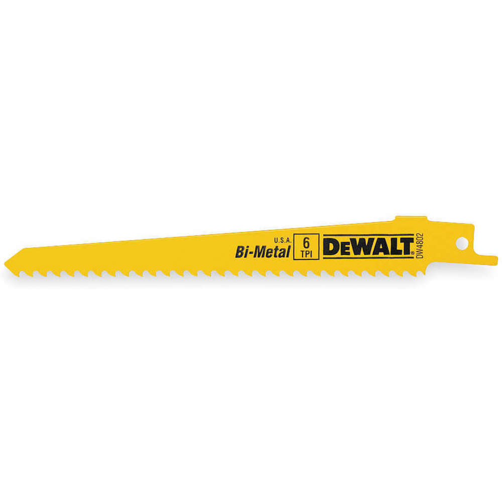 Dewalt DW4803 Reciprocating Saw Blade 3 4 Inch Width PK5