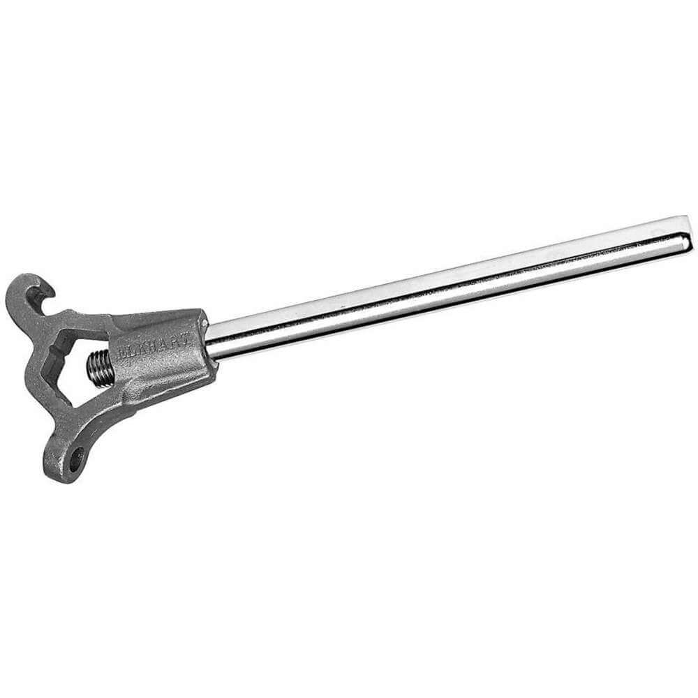 Adjustable store hydrant wrench