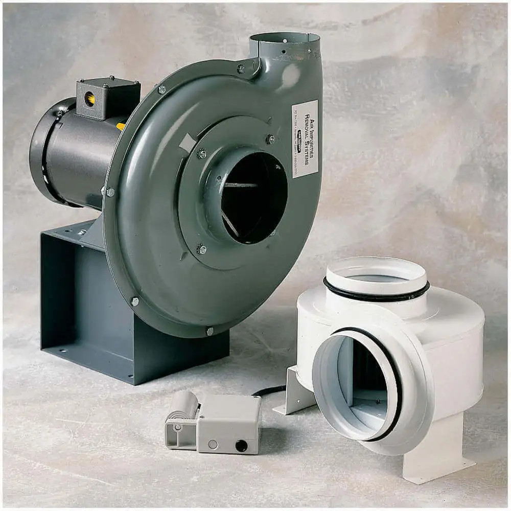 EXTRACT-ALL Radial Blade Blower, Belt Drive