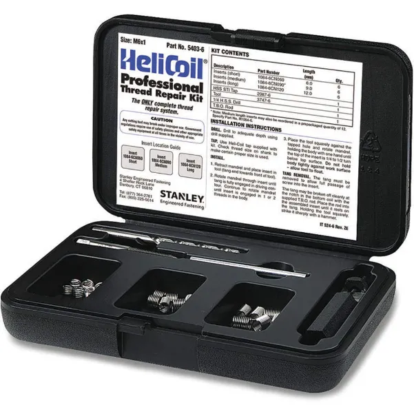 Helicoil Helical Thread Repair Kits Raptor Supplies Australia