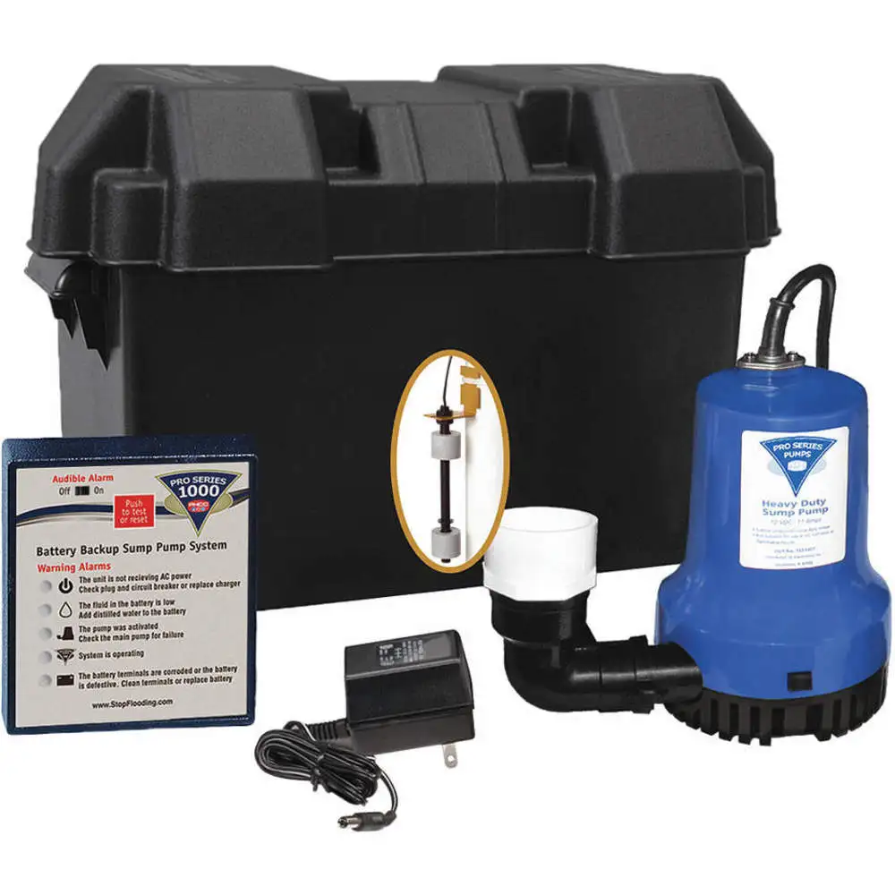 PRO SERIES SUMP PUMPS Battery Operated Sump Pumps