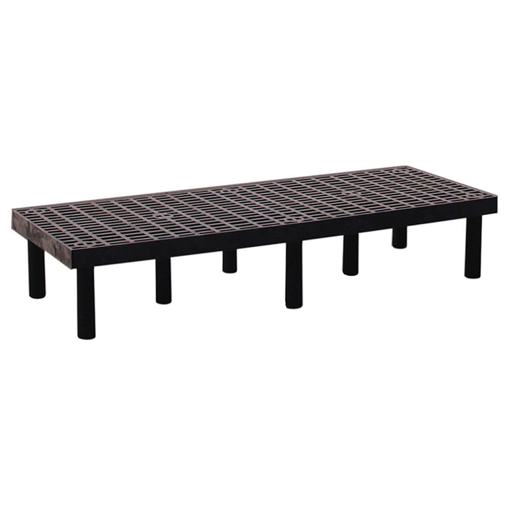 Structural Plastics D6624 | 4UW56 | Dunnage Rack 1000 Lb. Hdpe 66 W x 24 D  | Raptor Supplies Singapore