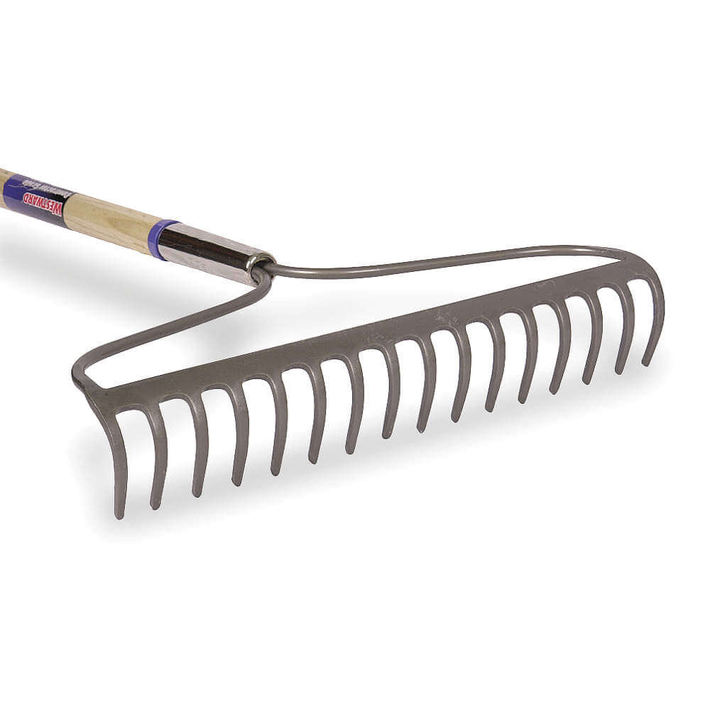 Seal-coated Wood Bow Rake 3 In.tines