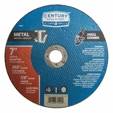 CENTURY DRILL AND TOOL Abrasive Cut-Off and Chop Wheels