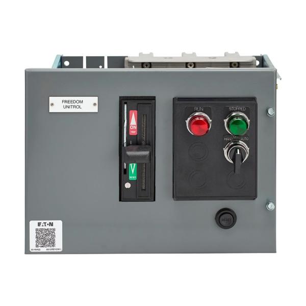 EATON FDF2CA12 Freedom Unitrol Dual Feeder Motor Control Center 25/15A Trip Rating, Hfd Circuit Breaker | BH9NPN