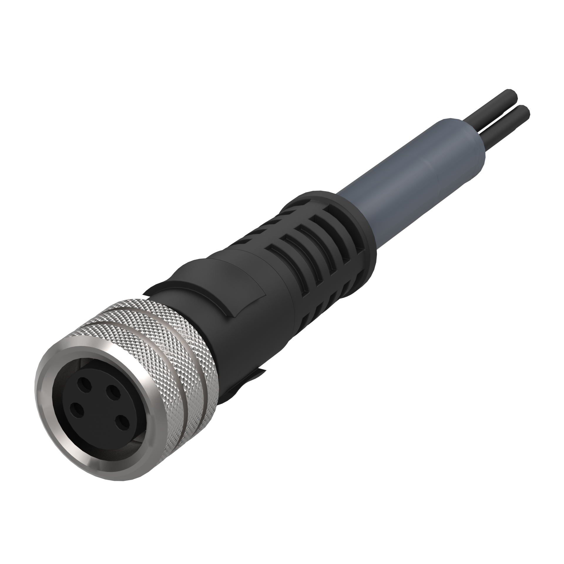 Elobau K18G003K Round Connector, 8 x 0.25mm Sq. Area, 3m Size, Pvc