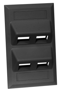 HUBBELL WIRING DEVICE-KELLEMS Voice Data Patch Panels