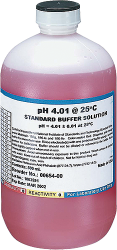 Buffer Solution, pH 4.01 ±pH Accuracy, 1-pint