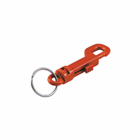 Lucky Line Products 4FCD9 | Plastic Key Clip, Not Load Rated, Plastic ...