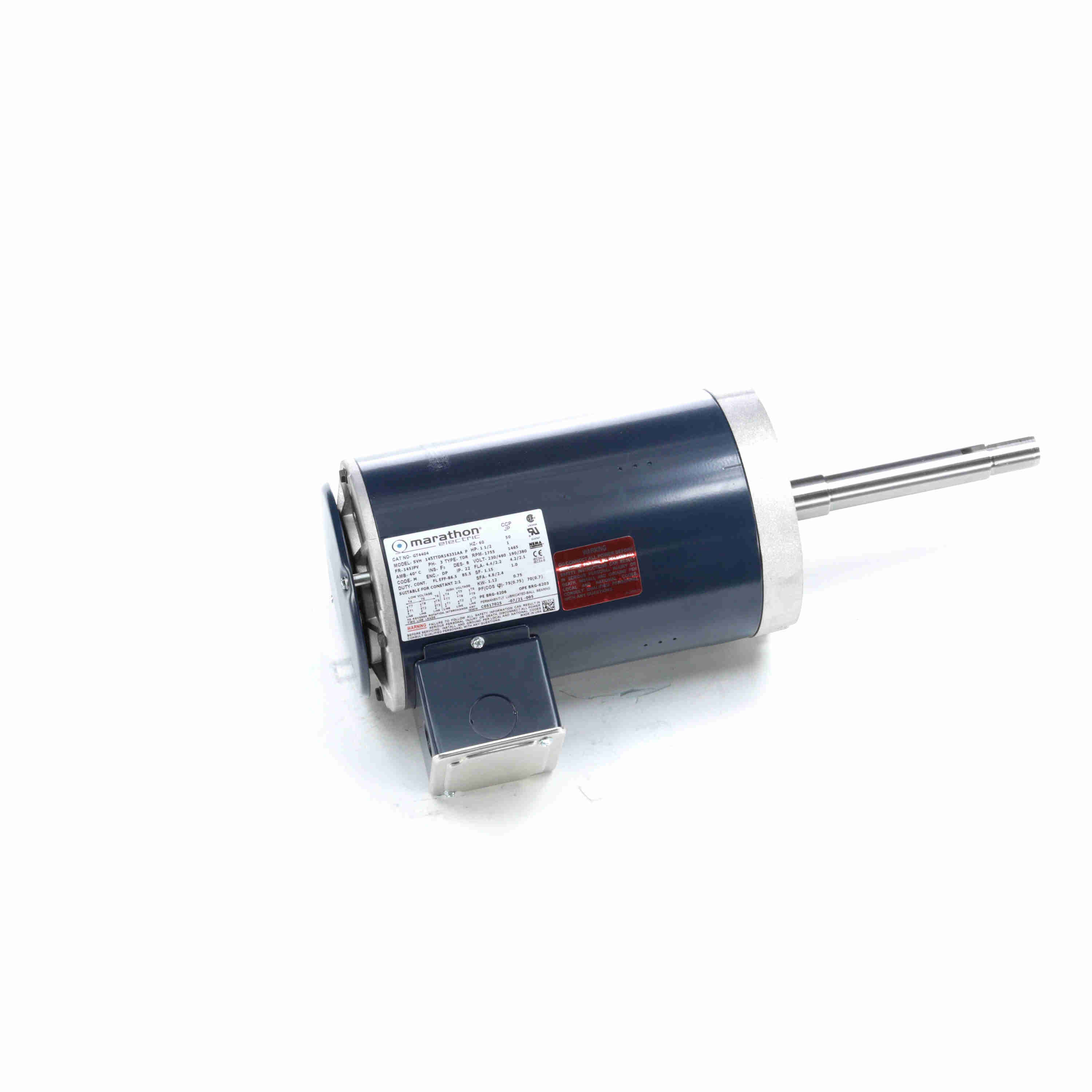 GT4404 Close-Coupled Pump Motor 50-60 Hertz