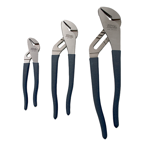 Martin Sprocket PL3KTG Plier Set, Tongue And Groove, Pack Of 3