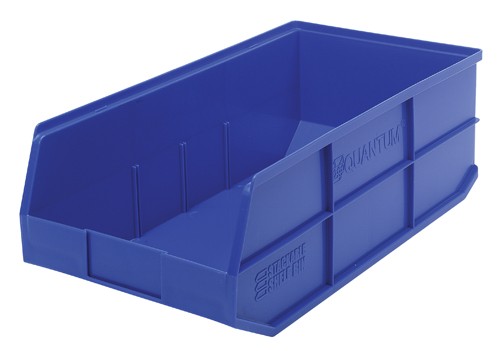 Stackable Shelf Bin, 20-1/2 x 11 x 7 Inch Size