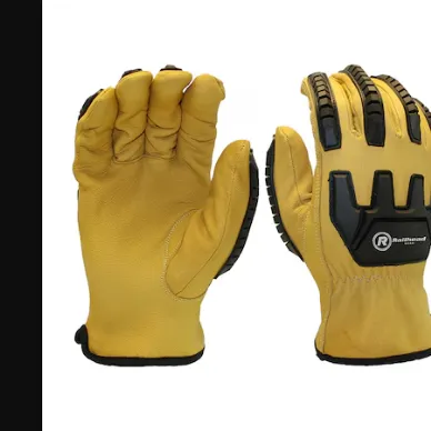 RAILHEAD GEAR Leather Palm Gloves