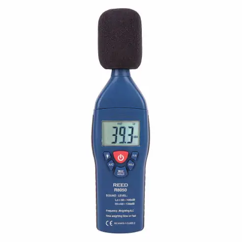 REED INSTRUMENTS Sound Level Meters