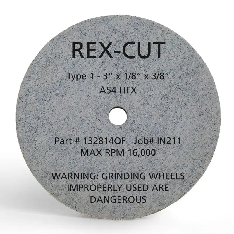 REX CUT Straight Grinding Wheels-Type 1