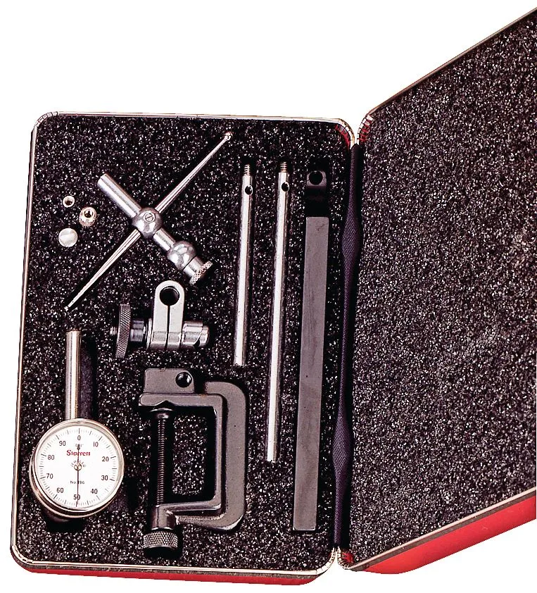 STARRETT 196A1Z Dial Indicator With Case | AC4GYZ 2ZUJ4 / 50697