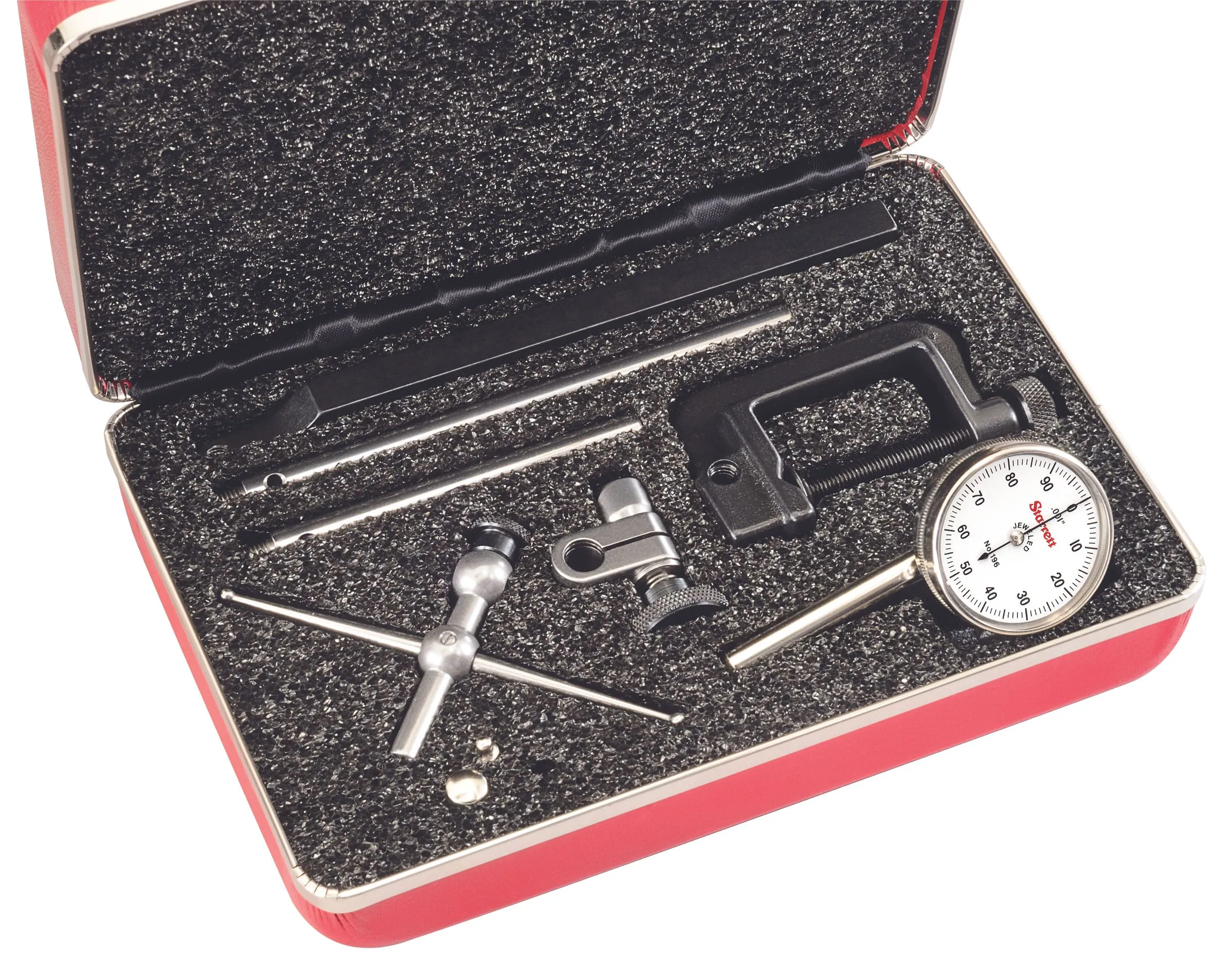 STARRETT 196A1Z Dial Indicator With Case | AC4GYZ 2ZUJ4 / 50697