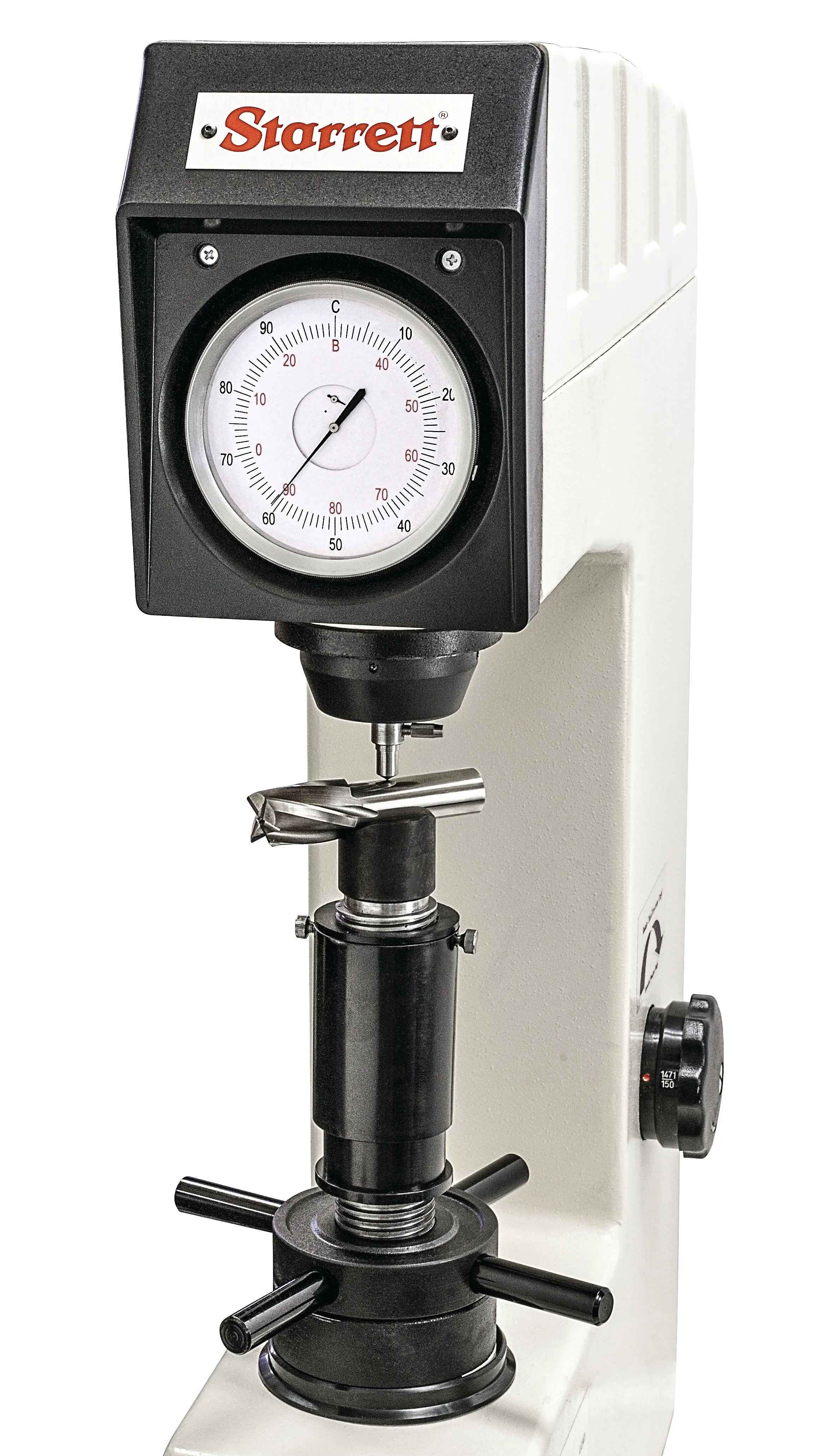 STARRETT 3814 Benchtop Hardness Tester A B C Scales | AC4HAH 2ZUP4 / 67754