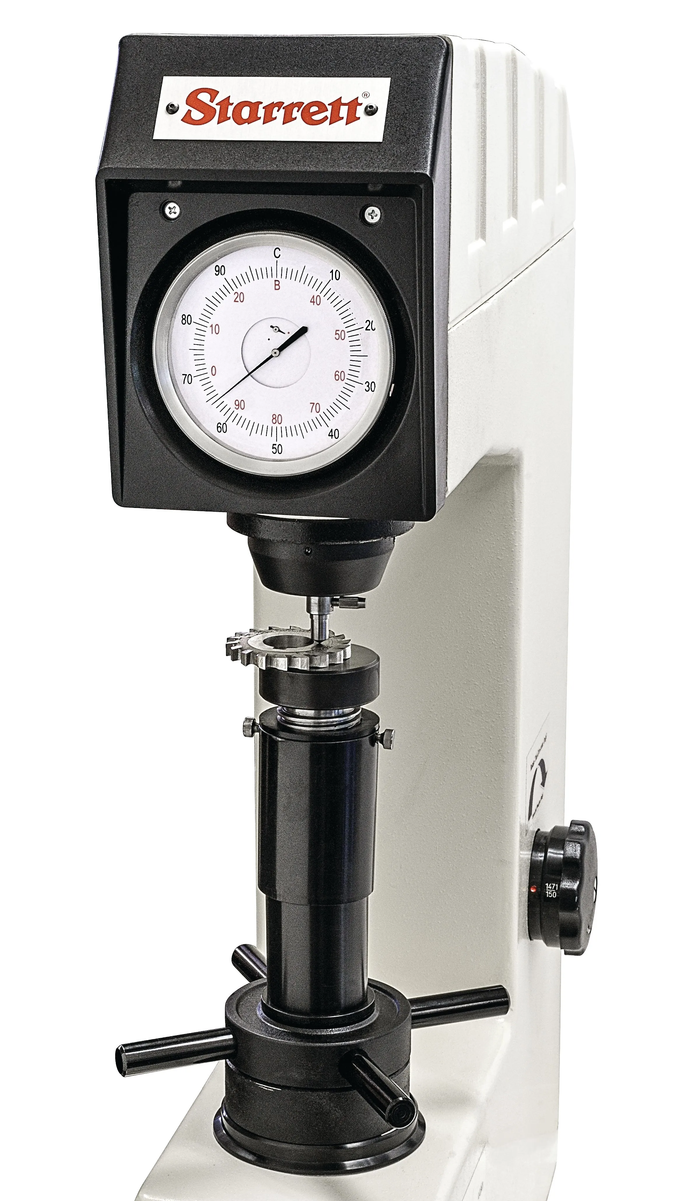 STARRETT 3814 Benchtop Hardness Tester A B C Scales | AC4HAH 2ZUP4 / 67754