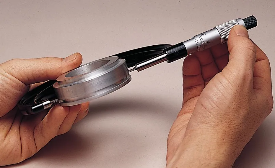 STARRETT 486P-1 Blade Type Micrometer 1 Inch Ratchet | AC4GUG 2ZTY5 / 52499