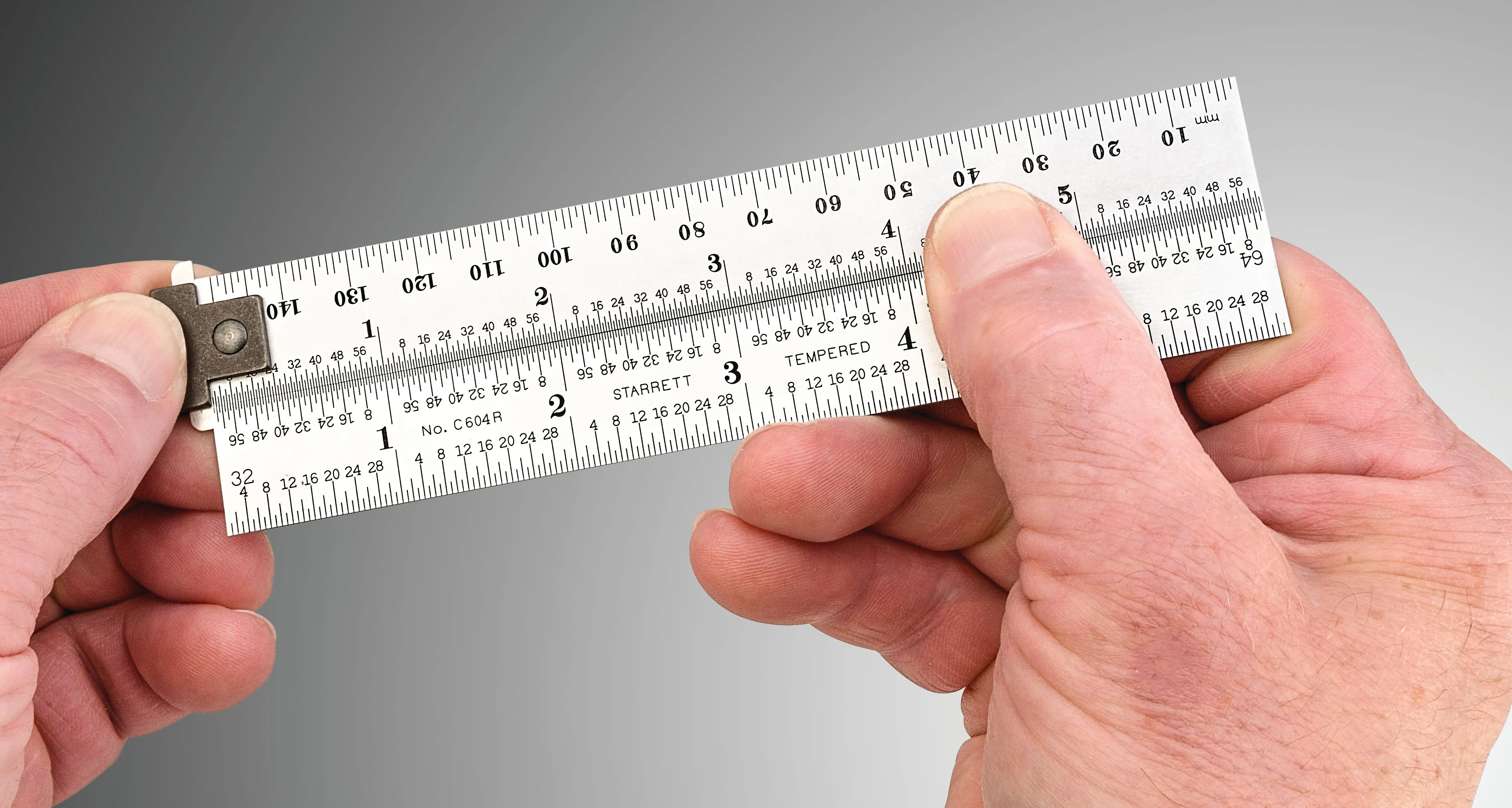 STARRETT C604R-6 Steel Rule Spring Tempered 6 Inch 4r Graduation | AC4HCC 2ZUW1 / 52678