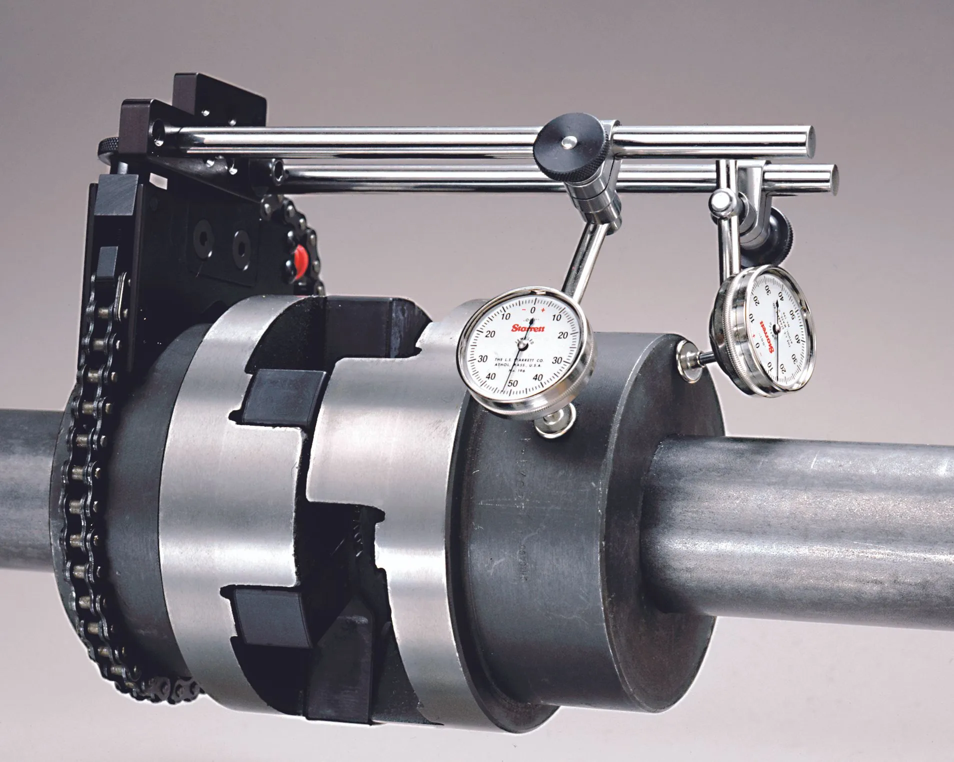 STARRETT S668CZ Shaft Alignment Clamp, 7-1/2 Inch Diameter, Extension Plate | AD6XFV 4CEV9 / 67152