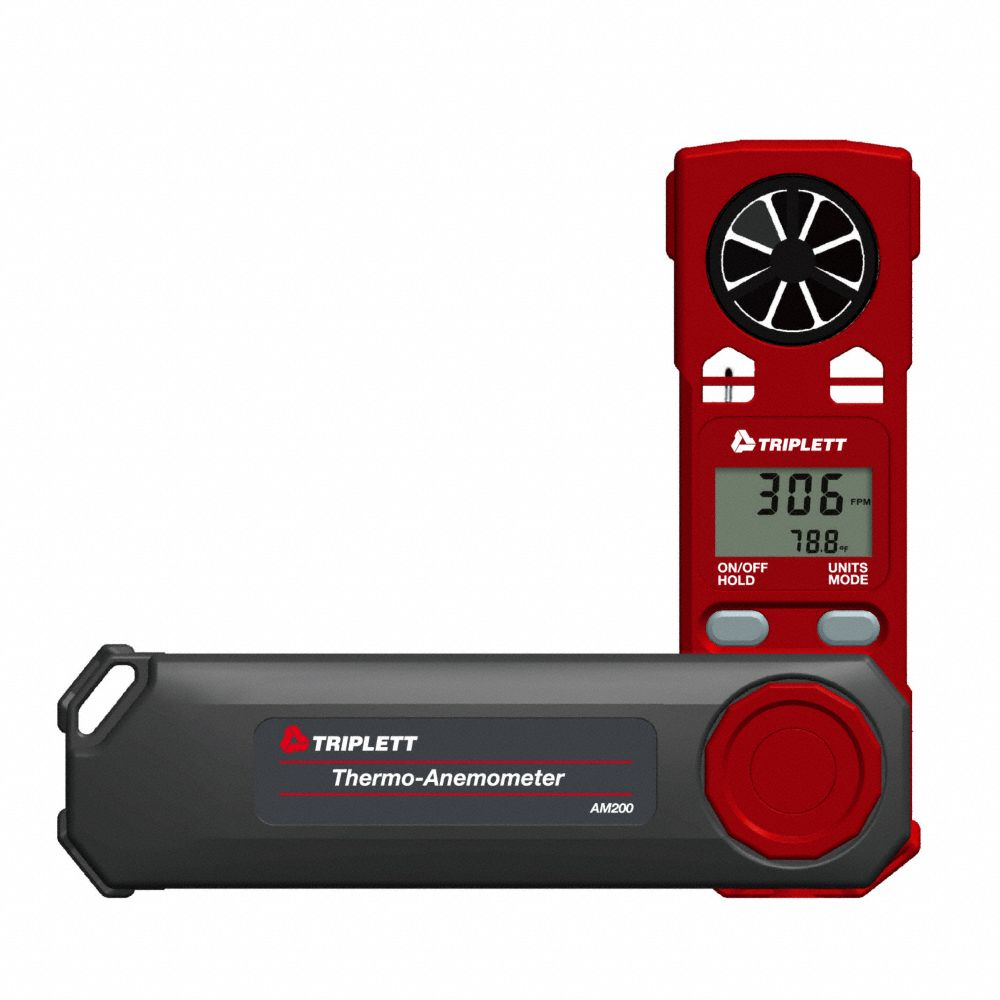 TRIPLETT Air Velocity Meters and Anemometers