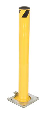Steel Pipe Bollard, Surface Mounted, 42 x 5.5 Inch Size