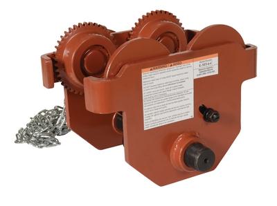 Geared Eye Manual trolley, 6000 Lb. Capacity