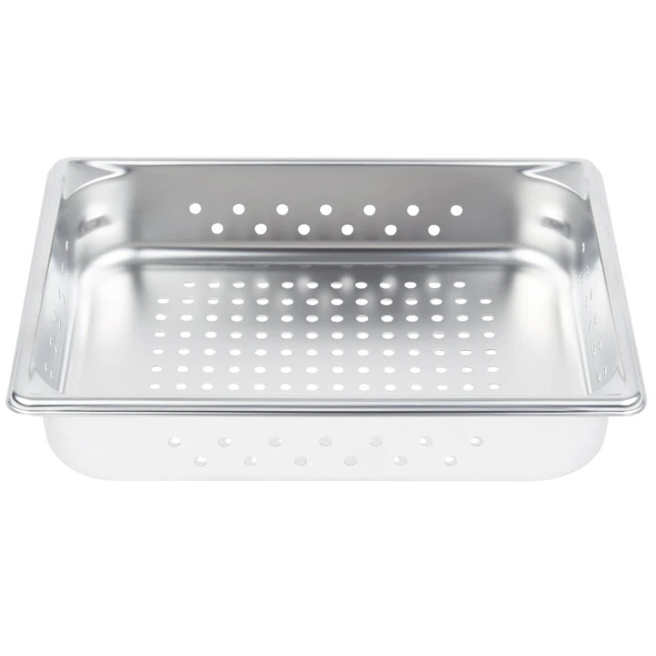 VOLLRATH 30223 Perforated Pan Half-size 4.3 Qt. | AD8WRQ 4NDJ9