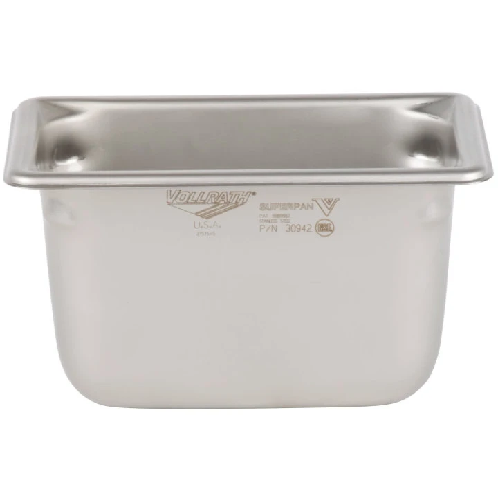 VOLLRATH 30942 Pan Ninth-size 1.1 Quart | AD8WQN 4NDG1