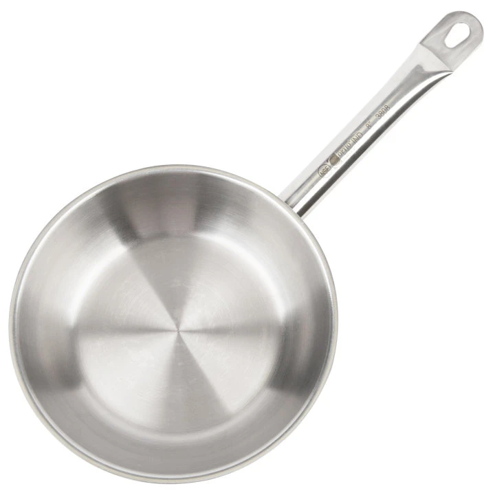 VOLLRATH 3808 Stainless Steel Fry Pan 8 Inch Diameter | AJ2JPW 6PTZ2