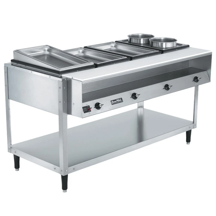 VOLLRATH 38118 Food Table Hot 4 Full Pans Height 61 1/4 Inch | AJ2HDM 4NDU8