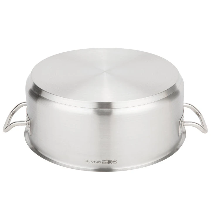 VOLLRATH 3814 Stainless Steel Brazier 14 Quart | AJ2JQM 6PVA7