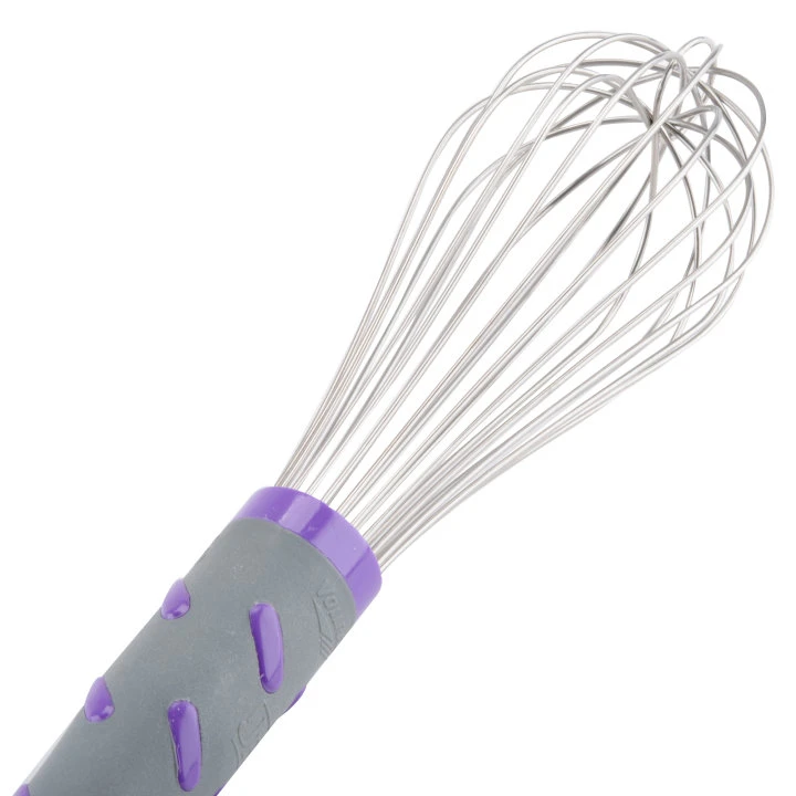VOLLRATH 47002 Piano Whip L 10 Inch Purple | AD8HRE 4KJJ9