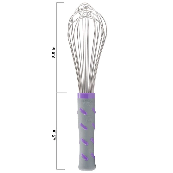 VOLLRATH 47002 Piano Whip L 10 Inch Purple | AD8HRE 4KJJ9