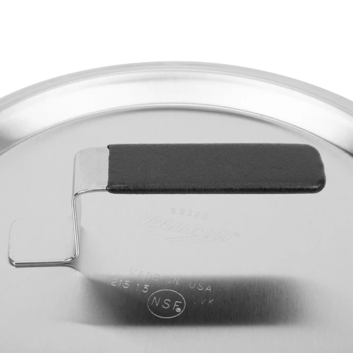 VOLLRATH 69328 Stainless Steel Cover Diameter 8 In | AD9HXC 4RYZ7