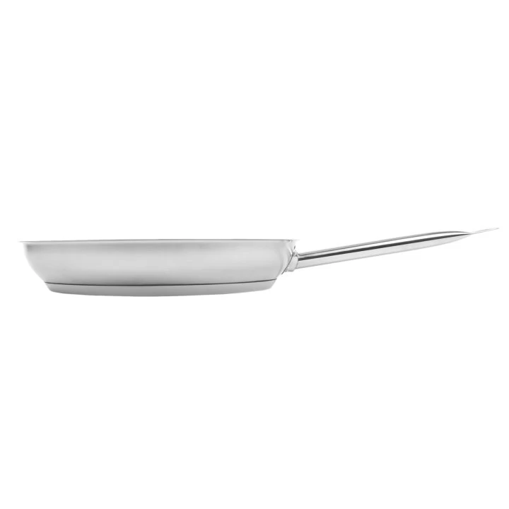 VOLLRATH N3812 Stainless Steel Fry Pan 12-1/2 Inch Diameter | AJ2JQB 6PTZ7